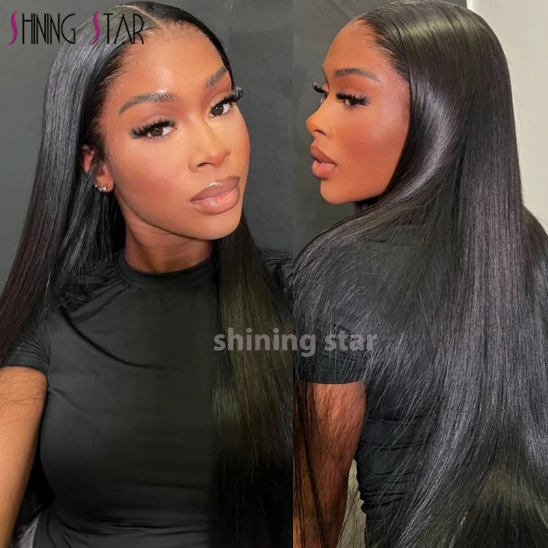 30 34 Long Inch 13x4 HD Lace Front Wig Brazilian Straight Human Hair Wig For Women 180 Density 13x6 Transparent Lace Frontal Wig
30 34 Long Inch 13x4 HD Lace Front Wig Brazilian Straight Human Hair Wig For Women 180 Density 13x6 Transparent Lace Frontal Wig