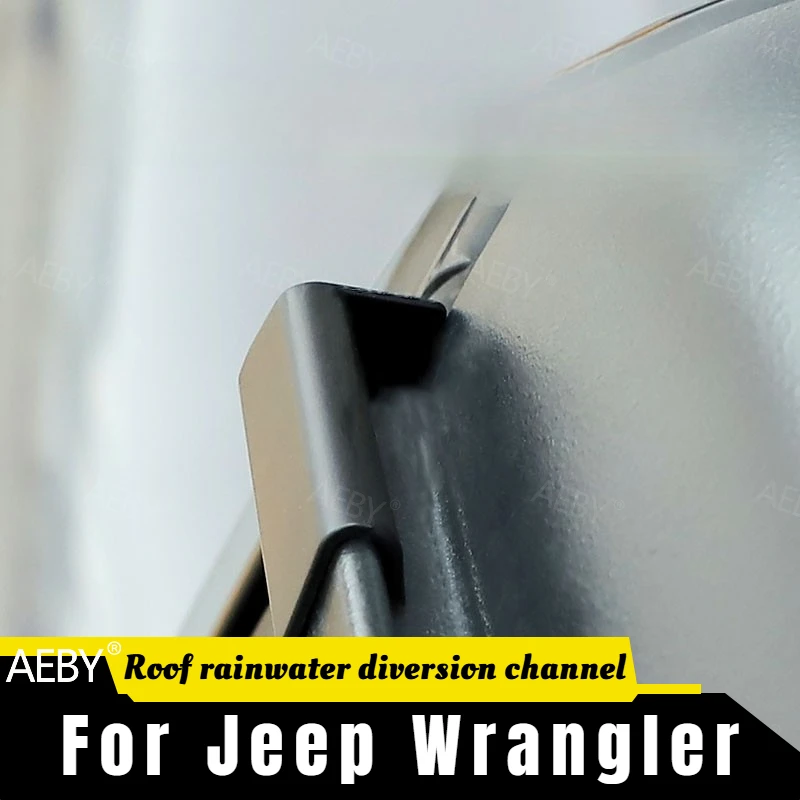 For Jeep Wrangler 2011-2022 Rainwater gutter extension hard top drip rail splitter,Roof hardtop rain trough,water trough
For Jeep Wrangler 2011-2022 Rainwater gutter extension hard top drip rail splitter,Roof hardtop rain trough,water trough