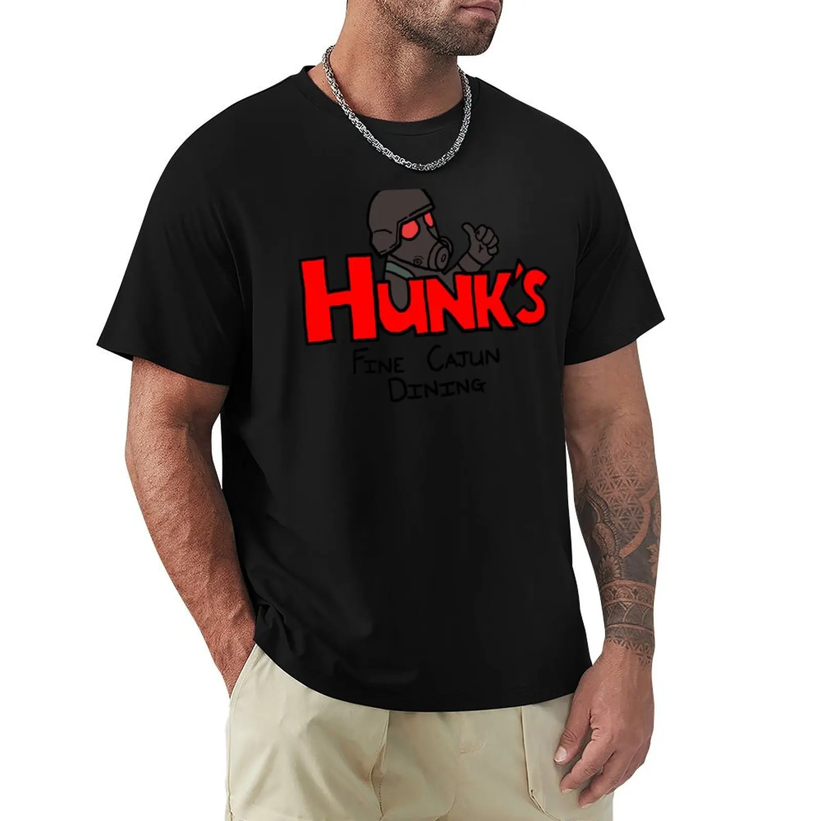 HUNK's Fine Cajun Dining T-Shirt UV Sun Protection Tee Shirt
HUNK's Fine Cajun Dining T-Shirt UV Sun Protection Tee Shirt