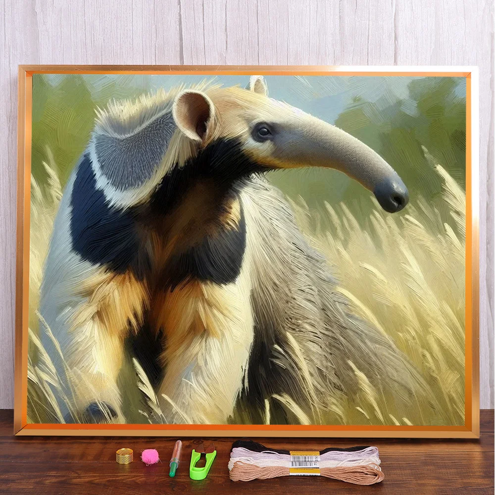 Ant Eater Printed 11CT Cross Stitch DIY Embroidery Complete Kit Craft Sewing Handicraft Knitting Jewelry Home Decor Counted
Ant Eater Printed 11CT Cross Stitch DIY Embroidery Complete Kit Craft Sewing Handicraft Knitting Jewelry Home Decor Counted