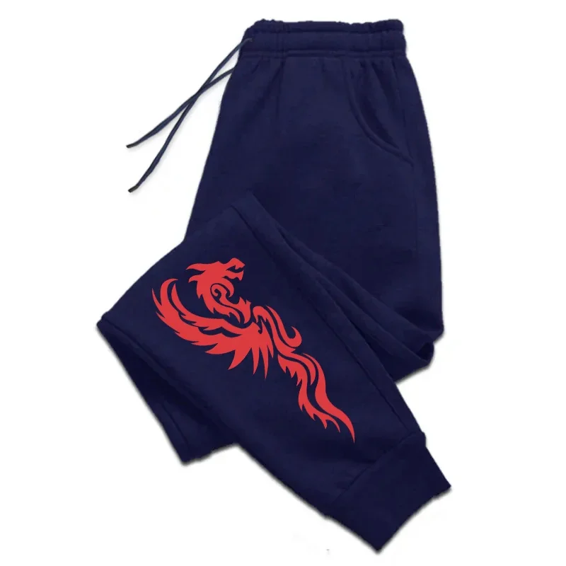 2025 New Arrival Men's Sweatpants High Quality All Season Daily Casual Sports Jogger Pants Gym Male Phoenix Printed Trousers
2025 New Arrival Men's Sweatpants High Quality All Season Daily Casual Sports Jogger Pants Gym Male Phoenix Printed Trousers