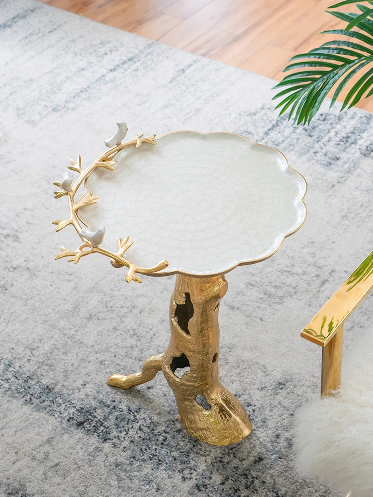 Home Light Luxury Small Table Creative Designer Living Room Home Side Table Sofa Corner Table
Home Light Luxury Small Table Creative Designer Living Room Home Side Table Sofa Corner Table