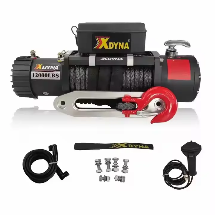 Universal or Professional Electric Winch Xdyna 12V 13500 Lbs Waterproof Load Capacity Off-road Synthetic Rope Electric Winch
Universal or Professional Electric Winch Xdyna 12V 13500 Lbs Waterproof Load Capacity Off-road Synthetic Rope Electric Winch