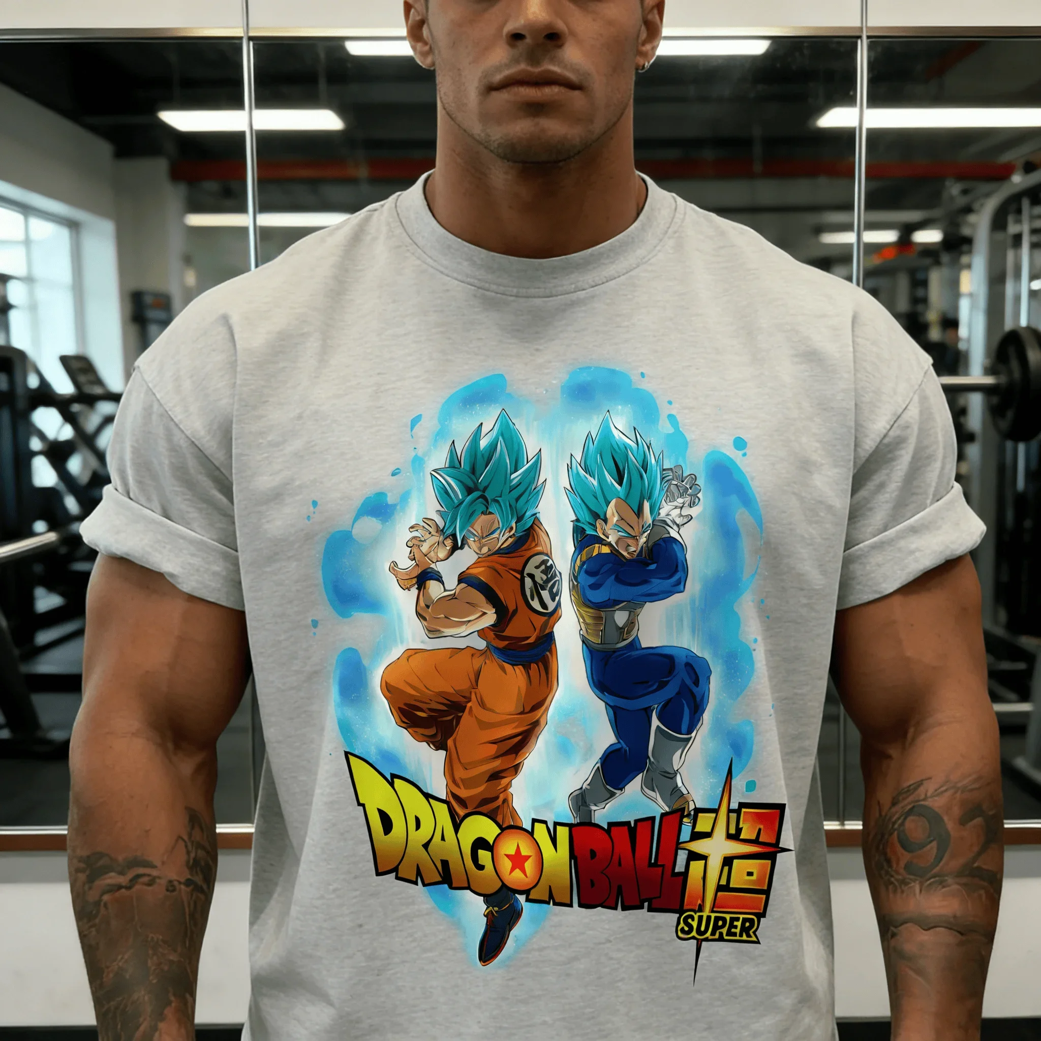 Футболка Dragon Ball, летняя коллекция 2026, с принтом Гоку и Вегеты в стиле Super Blue Energy Burst, унисекс, хлопковая, повседневная, аниме-топ для мужчин и женщин
Футболка Dragon Ball, летняя коллекция 2026, с принтом Гоку и Вегеты в стиле Super Blue Energy Burst, унисекс, хлопковая, повседневная, аниме-топ для мужчин и женщин