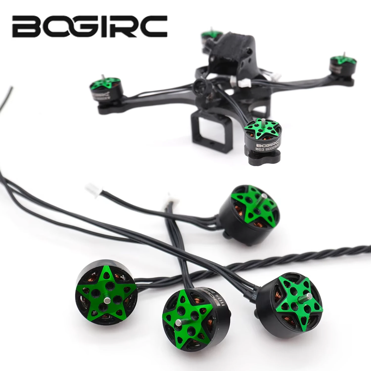 4PCS BOGIRC 1103 1104 Brushless Motor for Mini RC FPV Fixed-wing Micro Racing Drone RC Quadcopter DIY RC Upgrade Accessories
4PCS BOGIRC 1103 1104 Brushless Motor for Mini RC FPV Fixed-wing Micro Racing Drone RC Quadcopter DIY RC Upgrade Accessories