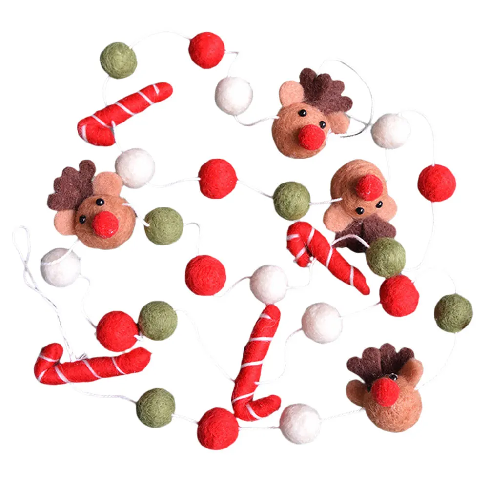 Elk Felt Ball Hanging Decoration Premium Wool Christmas Tree Pendant Ornament Xmas Hanging Decorative Pendant Outdoor
Elk Felt Ball Hanging Decoration Premium Wool Christmas Tree Pendant Ornament Xmas Hanging Decorative Pendant Outdoor