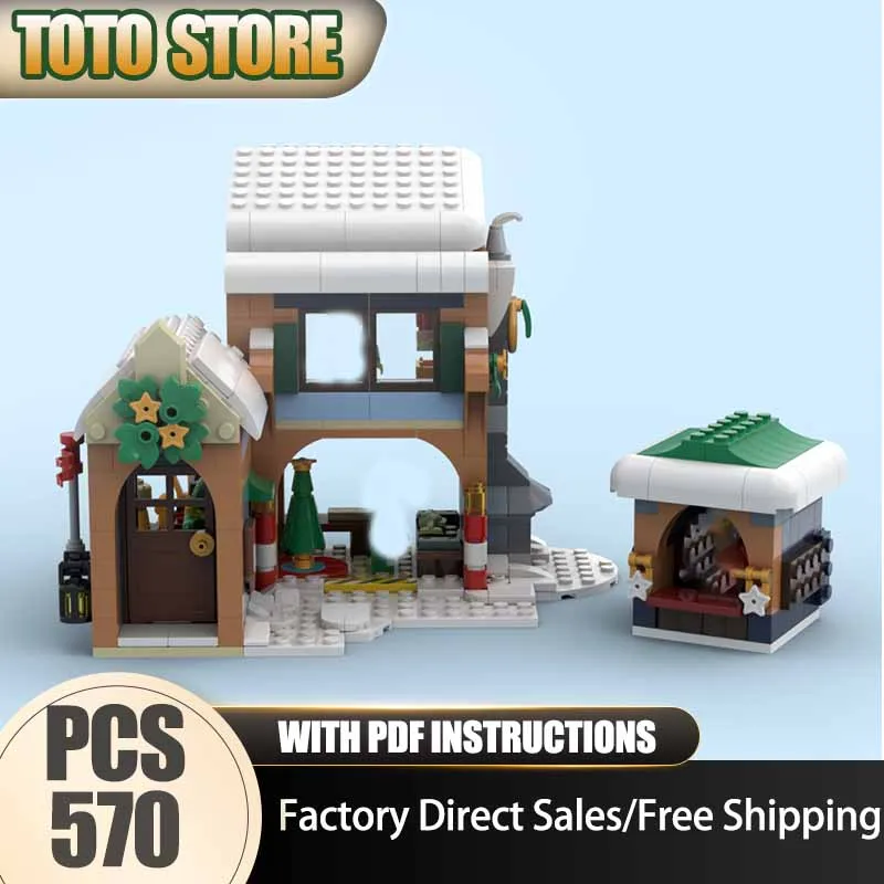 Строительные блоки MOC «Северный полюс» (Зимнее деревонышко) — модель для сборки, технологичные кирпичики, конструктор, праздничные игрушки
Строительные блоки MOC «Северный полюс» (Зимнее деревонышко) — модель для сборки, технологичные кирпичики, конструктор, праздничные игрушки