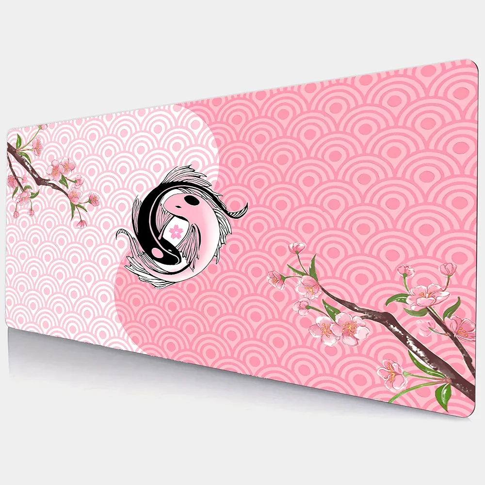 XXL Большой черный коврик для мыши с цветком вишни, утолщенный нескользящий резиновый коврик для клавиатуры с розовым и белым цветочным узором, коврик для декора стола
XXL Большой черный коврик для мыши с цветком вишни, утолщенный нескользящий резиновый коврик для клавиатуры с розовым и белым цветочным узором, коврик для декора стола