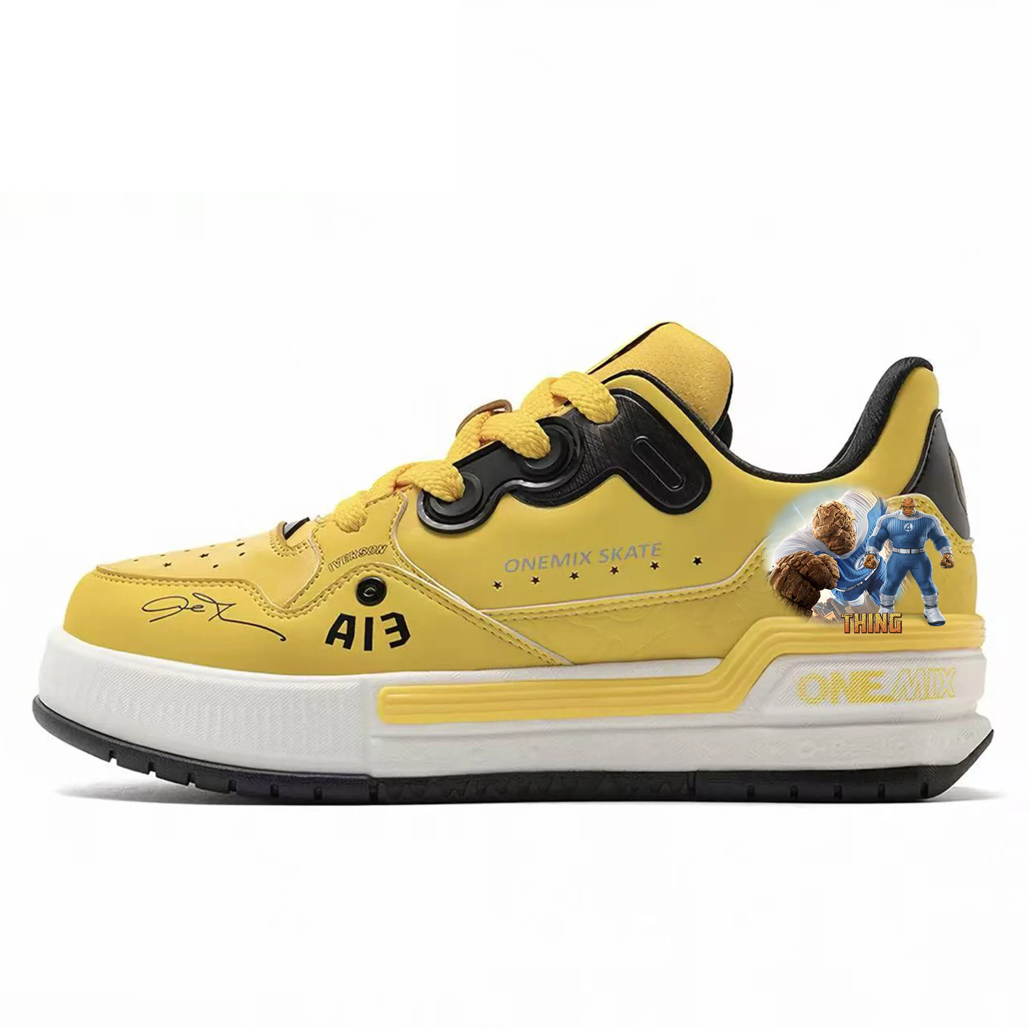ONEMIX Marvel The Thing Shock Absorbing Board Shoes Men Anti Shock Comfortable Sports Casual Durable Tailor Made Footwear
ONEMIX Marvel The Thing Shock Absorbing Board Shoes Men Anti Shock Comfortable Sports Casual Durable Tailor Made Footwear