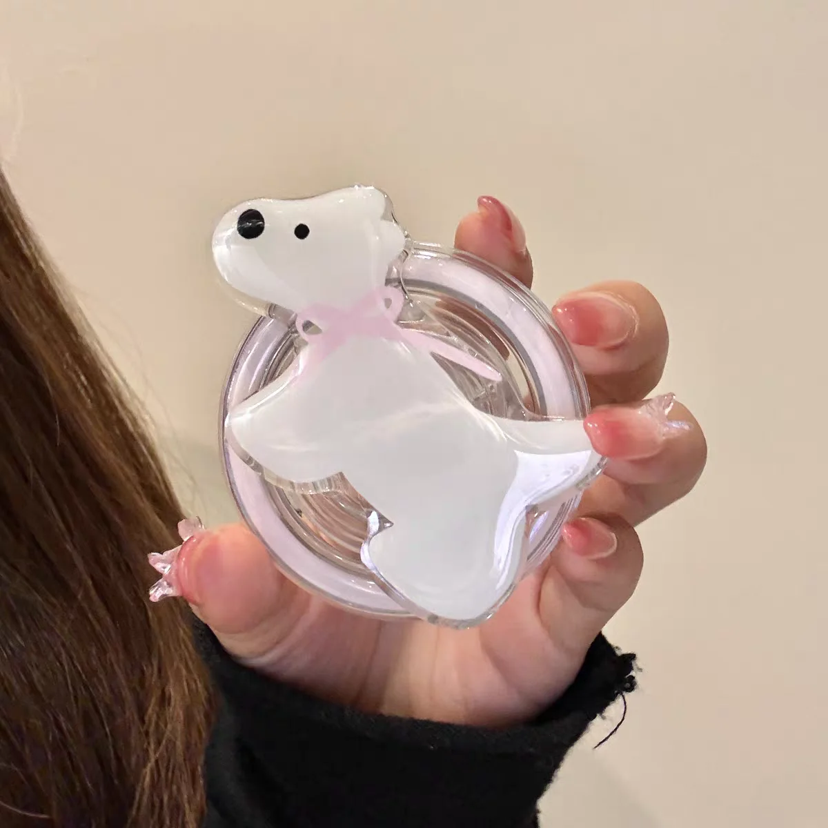 Милая розовая собака для Magsafe Griptok, держатель для телефона, кольцо на палец, подставка для iPhone 15 16, складной чехол для беспроводной зарядки
Милая розовая собака для Magsafe Griptok, держатель для телефона, кольцо на палец, подставка для iPhone 15 16, складной чехол для беспроводной зарядки