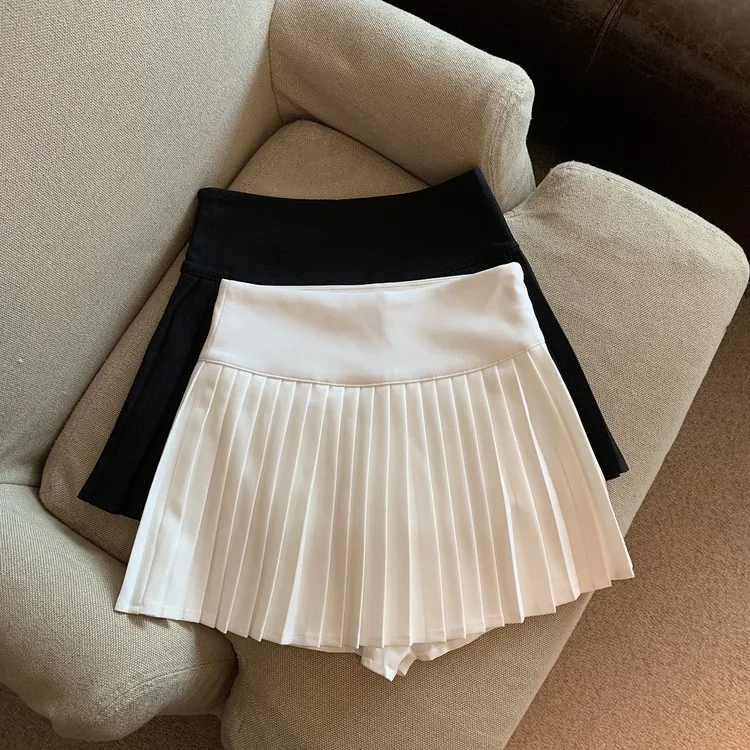 Anti-Light Women's Skirt High Waist Pleated Slimming Short Skirt Sexy Summer A-Line Half-length Skirt Youthful Design
Anti-Light Women's Skirt High Waist Pleated Slimming Short Skirt Sexy Summer A-Line Half-length Skirt Youthful Design