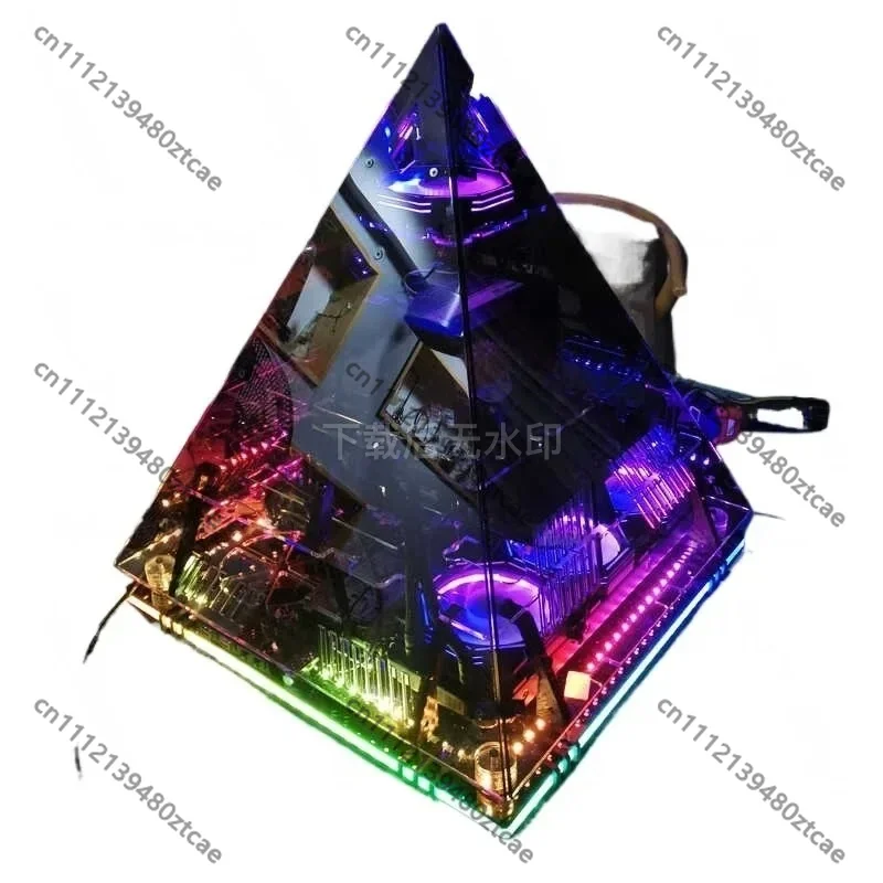 Full View Tempered Glass Gaming PC Case, ATX Mid Tower DIY Self Assembly Chassis 360mm Water Cooling RGB Lighting
Full View Tempered Glass Gaming PC Case, ATX Mid Tower DIY Self Assembly Chassis 360mm Water Cooling RGB Lighting