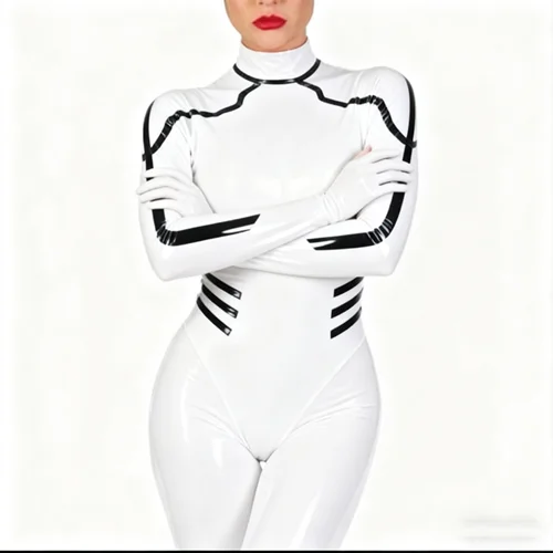 100%Gummi Latex Rubber Jumpsuit Kostüm Anzug Suit Tight 0.4mm Cosplay Catsuit Bodysuit S-XXL
100%Gummi Latex Rubber Jumpsuit Kostüm Anzug Suit Tight 0.4mm Cosplay Catsuit Bodysuit S-XXL