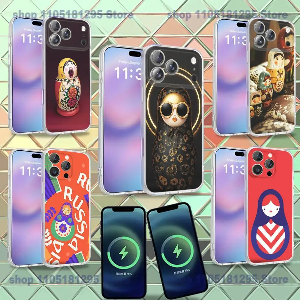Russian Art Matryoshka Phone Case For iPhone 16,14,11,17,13,15,12,Air,Plus,Pro,Max,E,Mini Frosted for MagSafe Magnetic
Russian Art Matryoshka Phone Case For iPhone 16,14,11,17,13,15,12,Air,Plus,Pro,Max,E,Mini Frosted for MagSafe Magnetic