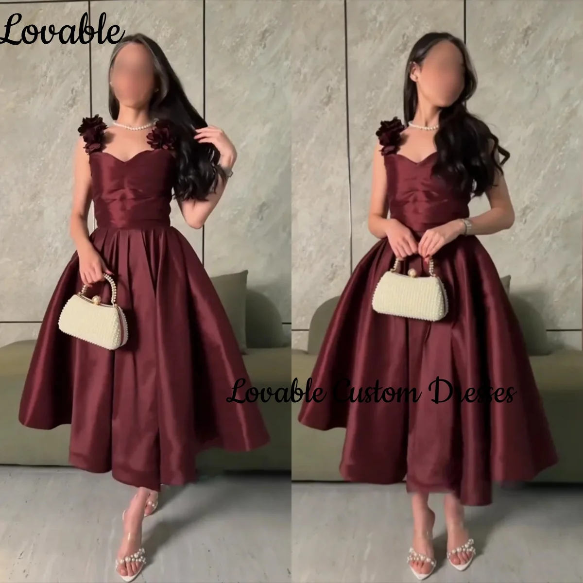 Dubai فساتين سهرة Flowers A-Line Square Neckline Floor-Length Formal Occasion Dresses Zipper Up Dress Women Elegant Luxury
Dubai فساتين سهرة Flowers A-Line Square Neckline Floor-Length Formal Occasion Dresses Zipper Up Dress Women Elegant Luxury