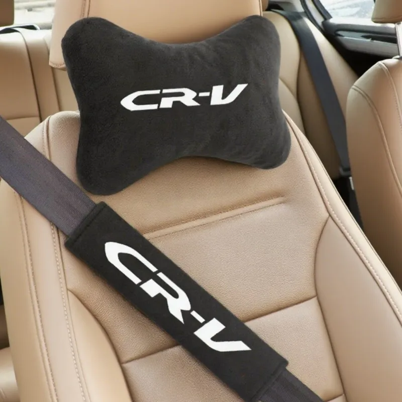 High-quality Car Seat Belt Cover Safety Belt Shoulder Protection Pads Seat Headrest Logo Interior Accessories For Honda CRV CR-V
High-quality Car Seat Belt Cover Safety Belt Shoulder Protection Pads Seat Headrest Logo Interior Accessories For Honda CRV CR-V