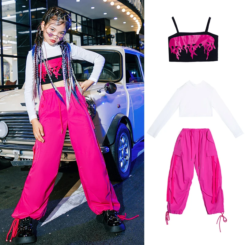 2024 New Hip Hop Dance Costumes For Girls Jazz Dance Clothing Kids K-pop Outfits Stage Performance Street Dancewear XS7210
2024 New Hip Hop Dance Costumes For Girls Jazz Dance Clothing Kids K-pop Outfits Stage Performance Street Dancewear XS7210