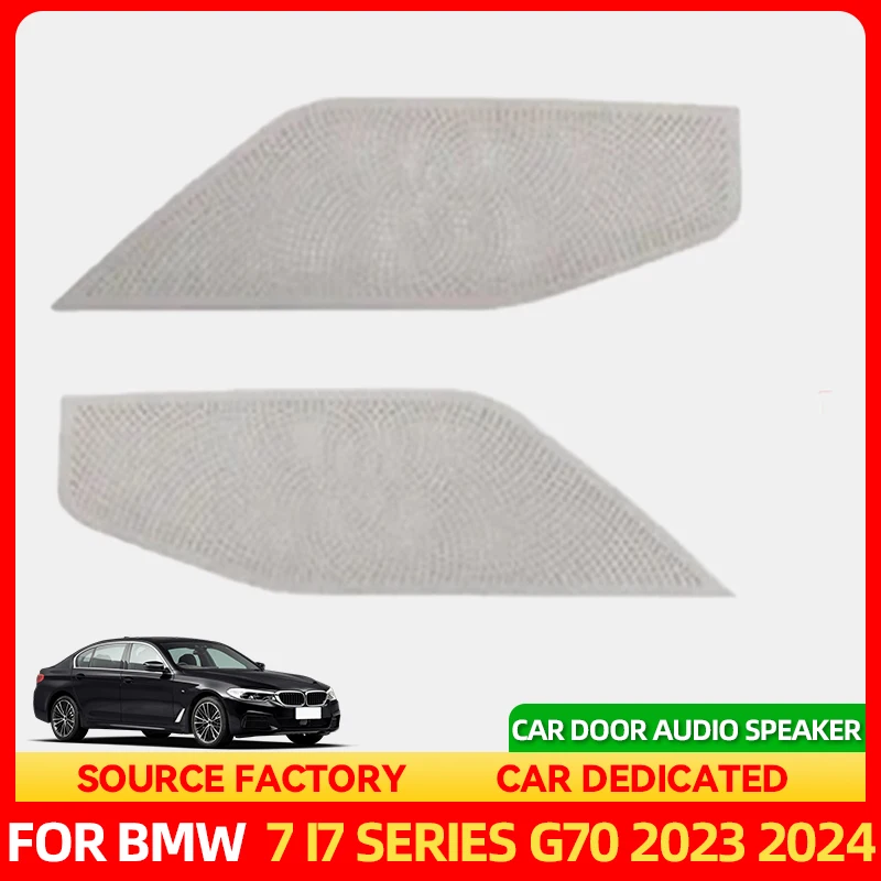 Styling Mouldings Hot For BMW 7 i7 Series G70 735 740i 2023 2024 Stainless Steel Car Door/Dashboard Audio Speaker Trim Cover Sti
Styling Mouldings Hot For BMW 7 i7 Series G70 735 740i 2023 2024 Stainless Steel Car Door/Dashboard Audio Speaker Trim Cover Sti