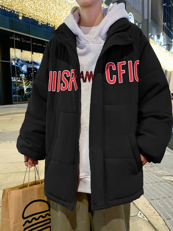 Мужская зимняя утепленная куртка с воротником-стойкой, хлопковая, повседневная, теплая, в стиле «бомбер», американский повседневный длинный пальто-куртка
Мужская зимняя утепленная куртка с воротником-стойкой, хлопковая, повседневная, теплая, в стиле «бомбер», американский повседневный длинный пальто-куртка