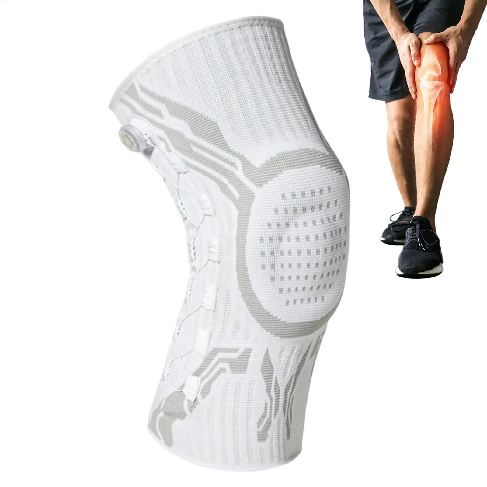 Professional Knee Brace Meniscus Joint Support Adjustable for Men Women Basketball Running Football Badminton Gear for Injury
Professional Knee Brace Meniscus Joint Support Adjustable for Men Women Basketball Running Football Badminton Gear for Injury
