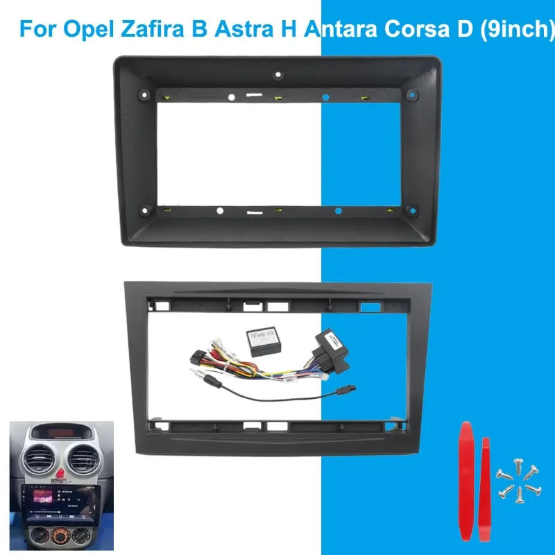 For Opel Zafira B Astra H Antara Corsa D 9 Inch Car Radio Dash Frame Fascia Panel Trim
For Opel Zafira B Astra H Antara Corsa D 9 Inch Car Radio Dash Frame Fascia Panel Trim