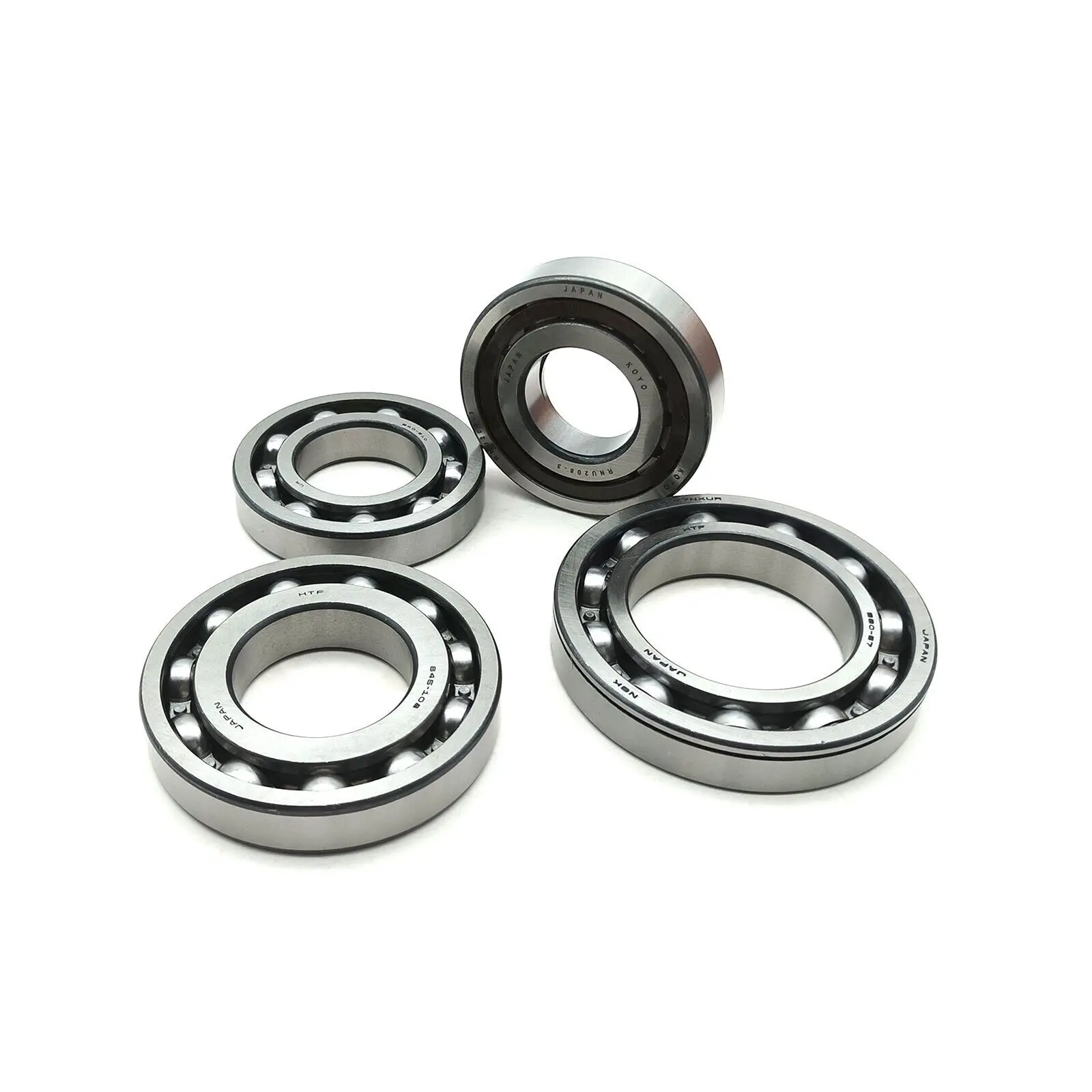 Комплект шкивов коробки передач JF011E RE0F10A Комплект подшипников шкива трансмиссии CVT, 4 шт./компл., подходит для Nissan Renault 
Комплект шкивов коробки передач JF011E RE0F10A Комплект подшипников шкива трансмиссии CVT, 4 шт./компл., подходит для Nissan Renault