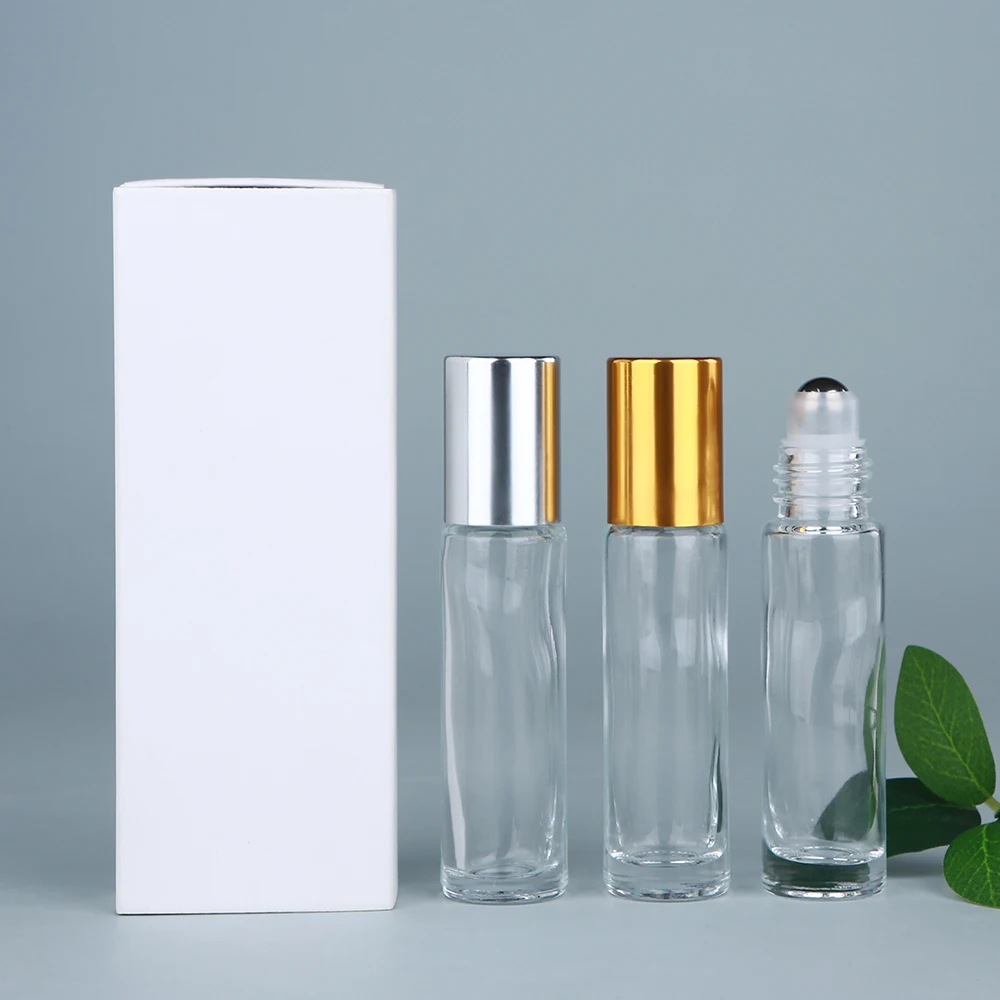 10ml 20/30PCS Glass Clear Perfume Roll on Bottle Travel Sample Vials with Roller Ball Refillable Cosmetic Container with box
10ml 20/30PCS Glass Clear Perfume Roll on Bottle Travel Sample Vials with Roller Ball Refillable Cosmetic Container with box