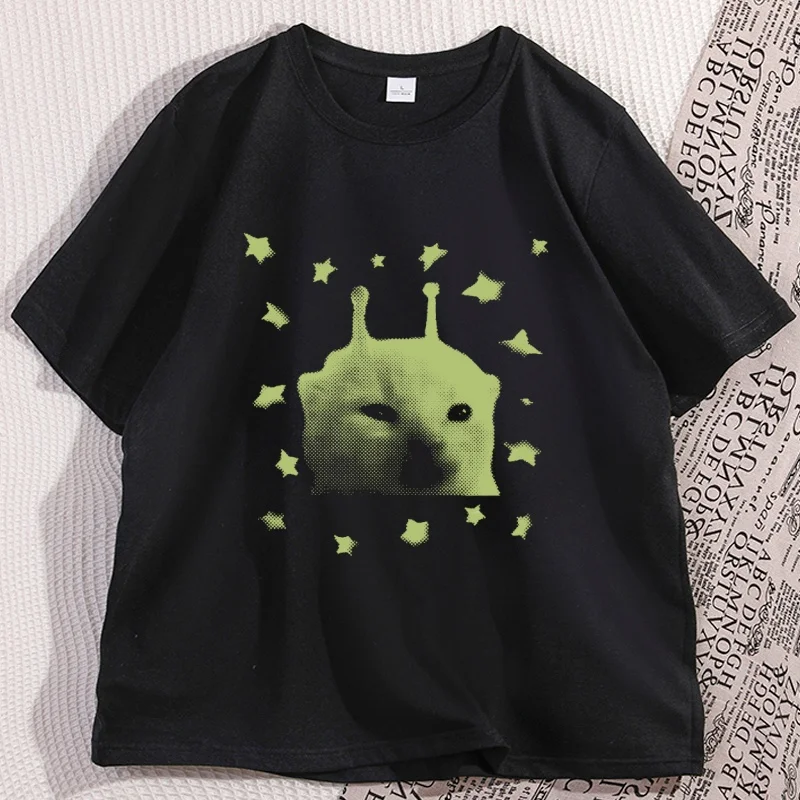 Y2k Alien Cat Meme T-shirt Funny Kitten T Shirt Vintage Graphic Tee Weird Cats Tshirt 90s Retro Animal Lover Tee Shirt Clothing
Y2k Alien Cat Meme T-shirt Funny Kitten T Shirt Vintage Graphic Tee Weird Cats Tshirt 90s Retro Animal Lover Tee Shirt Clothing