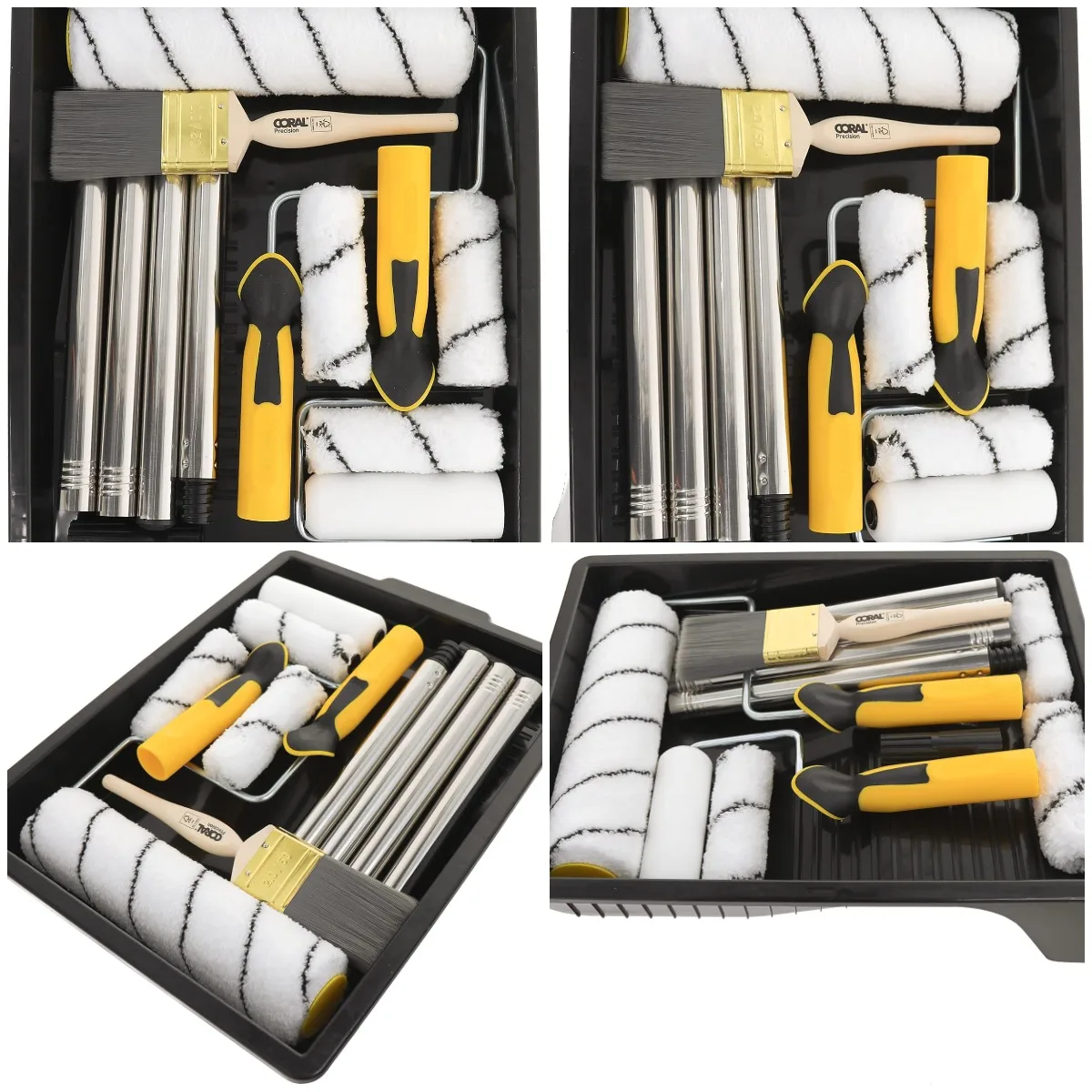 10505 Easy Coater Paint Roller Kit with Pole - 10-Piece Set for Wall & Home Painting
10505 Easy Coater Paint Roller Kit with Pole - 10-Piece Set for Wall & Home Painting