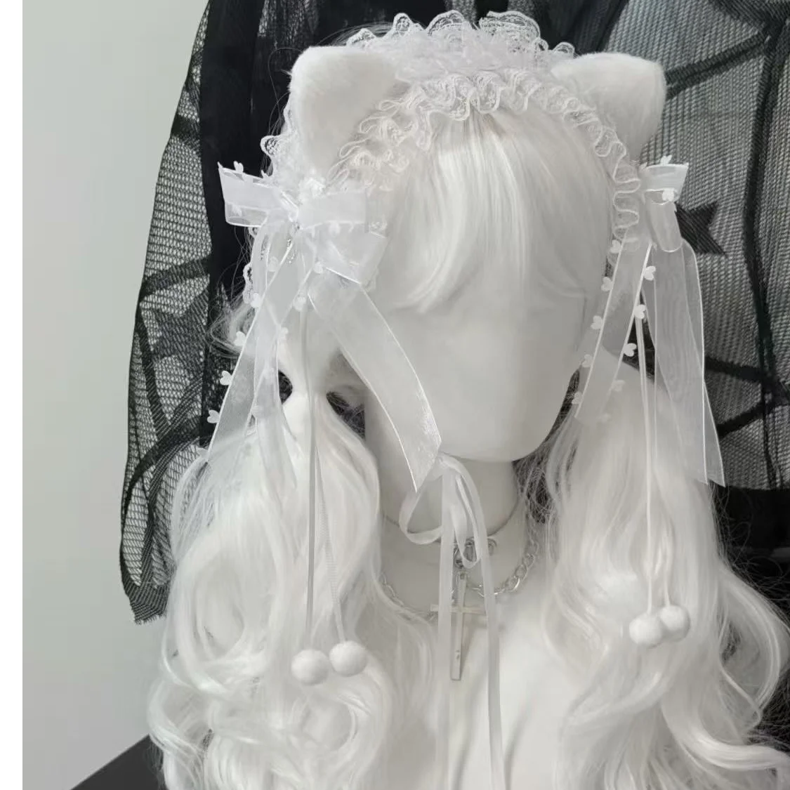 Аксессуары для волос, белая кружевная повязка на голову с кошачьими ушками, женские аксессуары, милая повязка на голову для девочек, женские банты для волос, новинка 2023 года
Аксессуары для волос, белая кружевная повязка на голову с кошачьими ушками, женские аксессуары, милая повязка на голову для девочек, женские банты для волос, новинка 2023 года