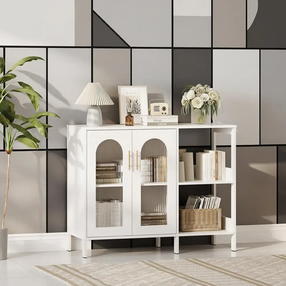 Современный буфет из цельного дерева с регулируемыми полками и металлическими ручками, белый, идеально подходит для гостиной, столовой, кухни,
Современный буфет из цельного дерева с регулируемыми полками и металлическими ручками, белый, идеально подходит для гостиной, столовой, кухни,