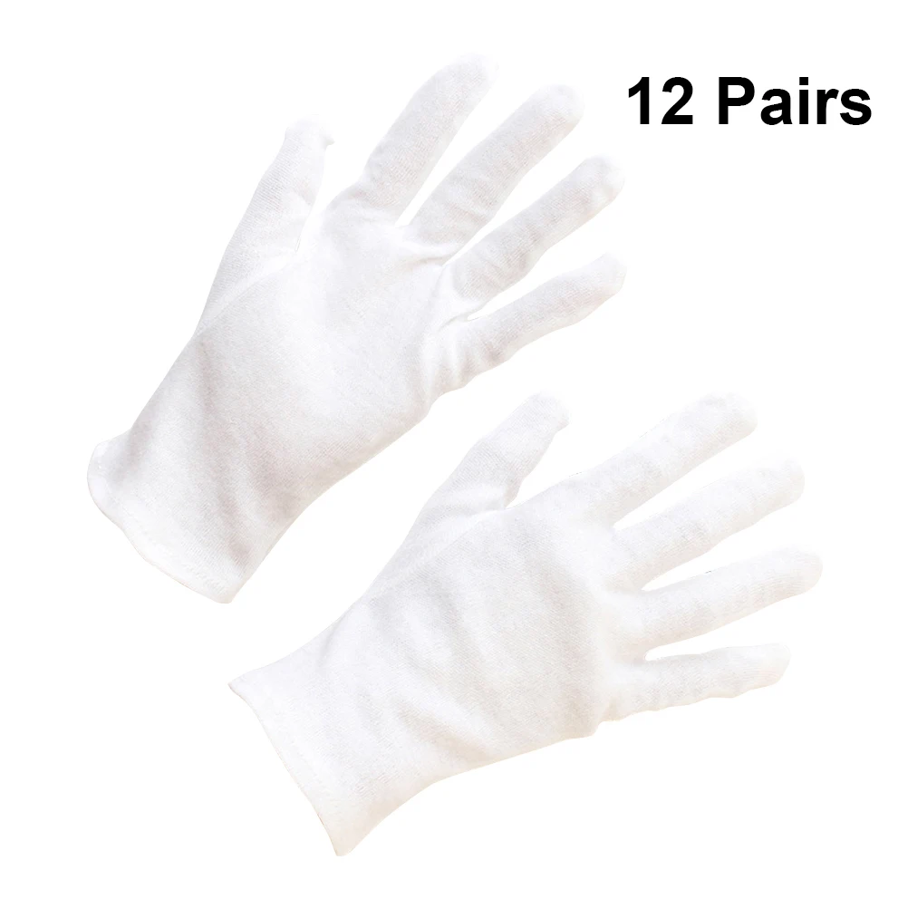 12 Pairs Cotton Gloves Lightweight Protective Safety Work Gloves for Gardening Cleaning Industrial Jobs Reusable
12 Pairs Cotton Gloves Lightweight Protective Safety Work Gloves for Gardening Cleaning Industrial Jobs Reusable