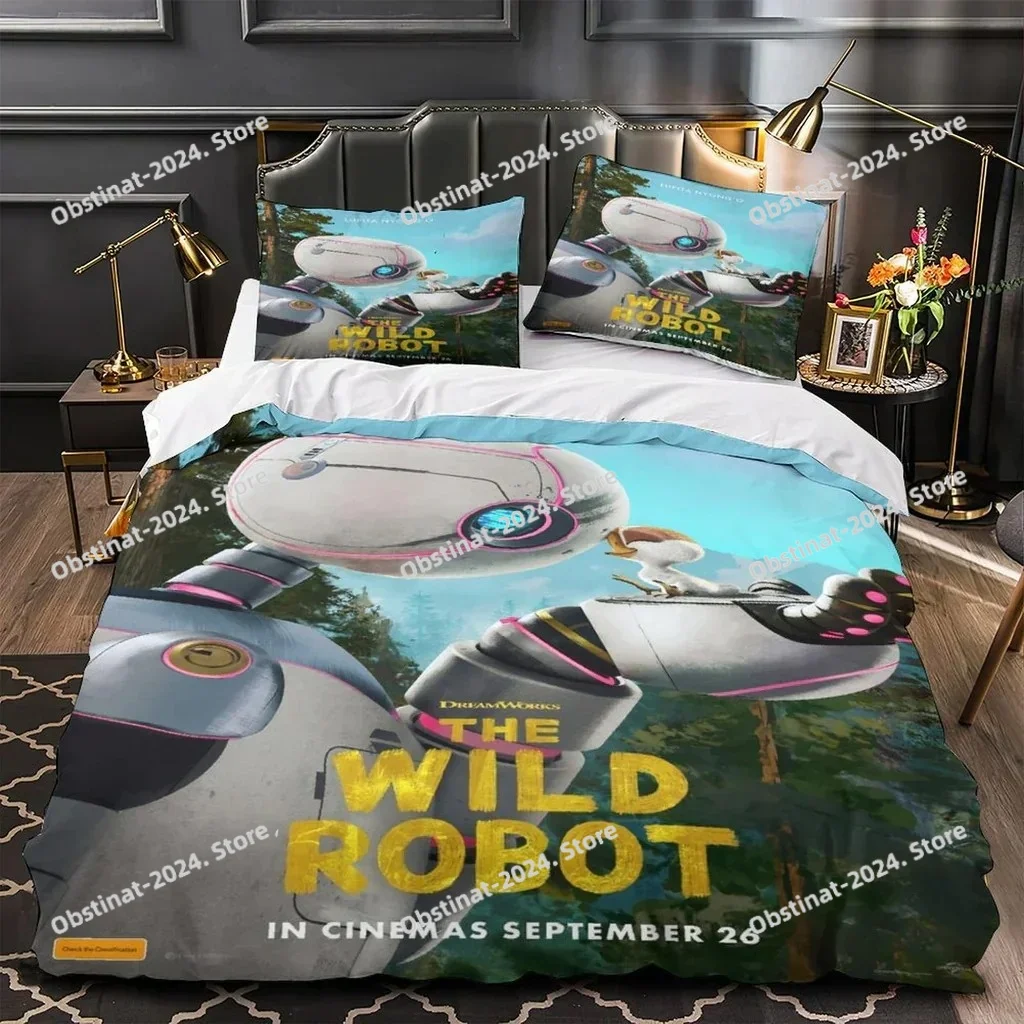 Cartoon The Wild Robot 3D Printed Duvet Case Pillowcase Bedding Set Twin Full Queen King Size For Bedroom Decor
Cartoon The Wild Robot 3D Printed Duvet Case Pillowcase Bedding Set Twin Full Queen King Size For Bedroom Decor