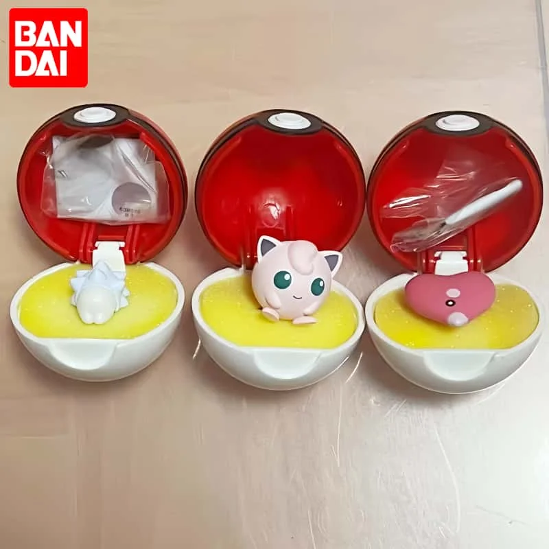New Bandai Pokemon Ringcolle Pokeball Ring Vol 3 Alcremie Jigglypuff Collectible Figure Desktop Ornament Boy Toy Holiday Gift
New Bandai Pokemon Ringcolle Pokeball Ring Vol 3 Alcremie Jigglypuff Collectible Figure Desktop Ornament Boy Toy Holiday Gift