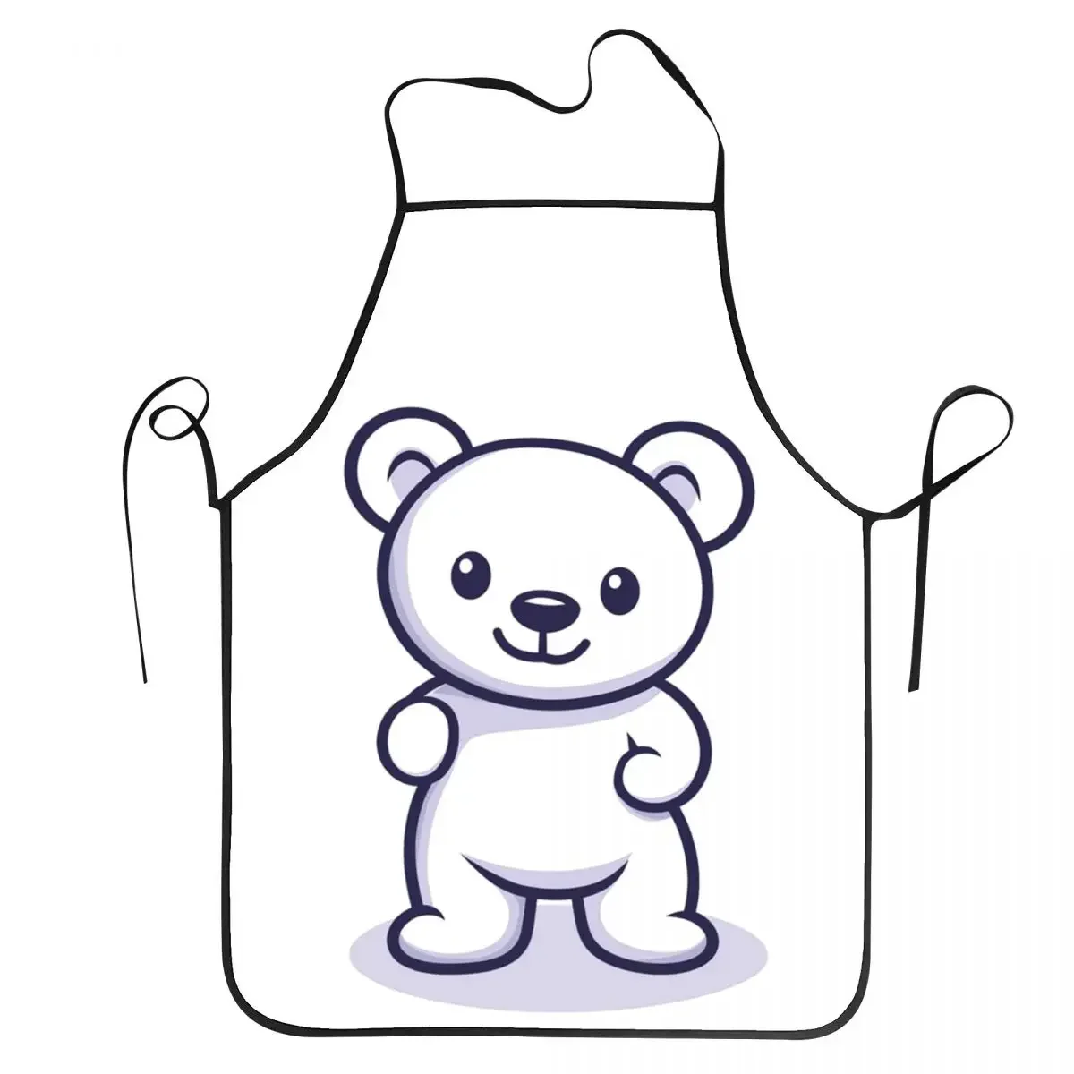 Cute White Bear Apron Chef Cooking Cuisine Tablier Sleeveless Bib Kitchen Cleaning Pinafore for Women Men Painting
Cute White Bear Apron Chef Cooking Cuisine Tablier Sleeveless Bib Kitchen Cleaning Pinafore for Women Men Painting