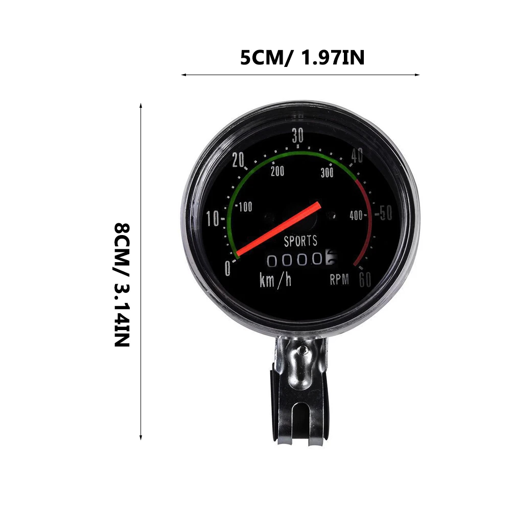 Mechanical Odometer Small Lightweight High Sensitivity Cycling Speedometer For Bike Mountain Bicycle Outdoor Ride Tracking
Mechanical Odometer Small Lightweight High Sensitivity Cycling Speedometer For Bike Mountain Bicycle Outdoor Ride Tracking