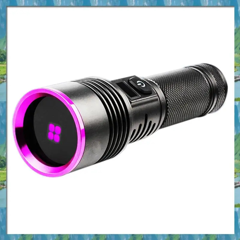 【Supernew】Powerful 365NM UV Flashlight High Power Ultraviolet Lamp Type-C USB Rechargeable LED Ultraviolet Lamp
【Supernew】Powerful 365NM UV Flashlight High Power Ultraviolet Lamp Type-C USB Rechargeable LED Ultraviolet Lamp