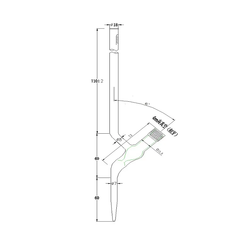 SYNTHWARE Acid burette, New High Vacuum Valve, Blue-White line, Acid alkali universal, Batch certificate, Transparent glass, F04
SYNTHWARE Acid burette, New High Vacuum Valve, Blue-White line, Acid alkali universal, Batch certificate, Transparent glass, F04