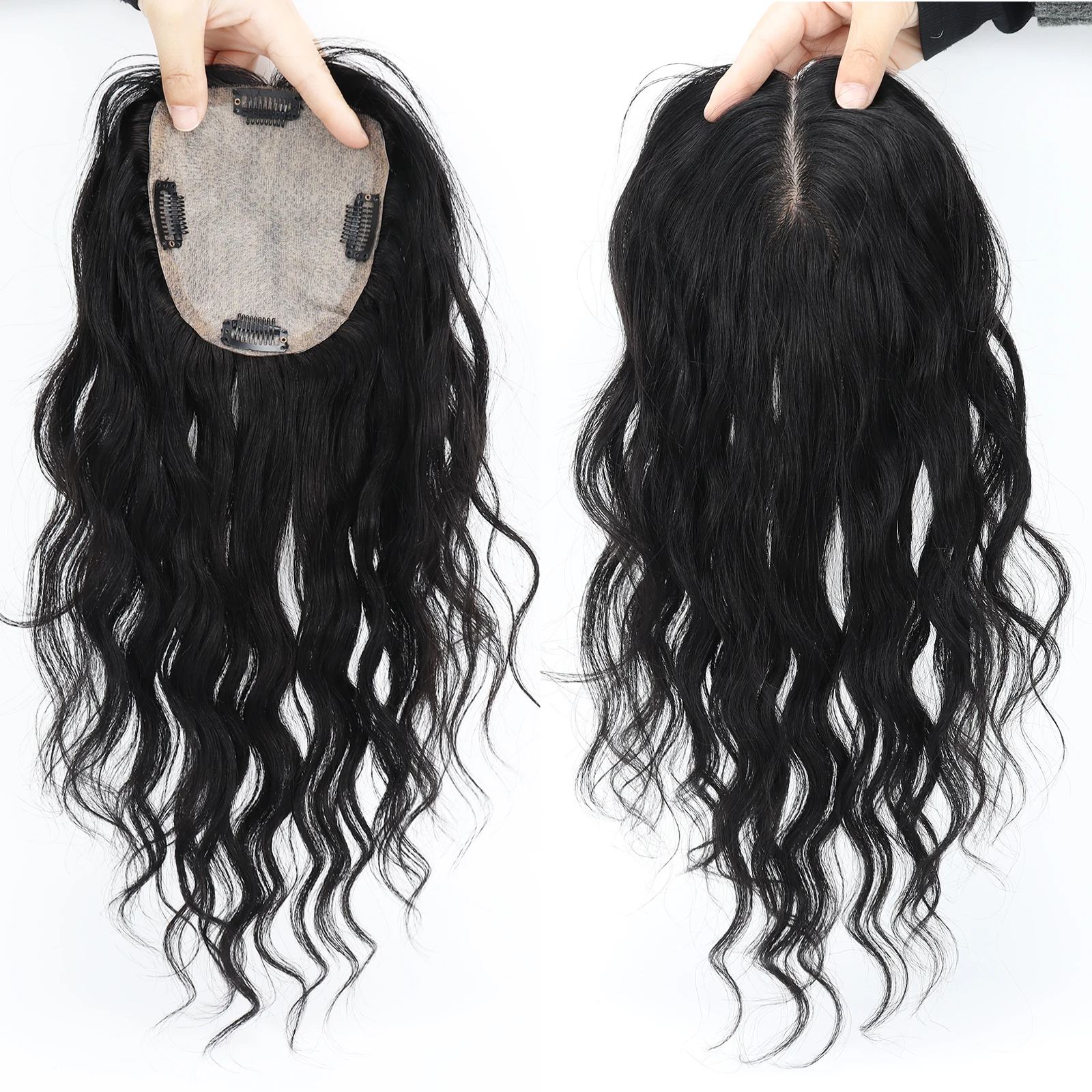 Silk Skin Base Topper for All Seasons Natural Wave Virgin Human Hair Touopee with Clips in Silk Top Natural Scalp 4 Clips
Silk Skin Base Topper for All Seasons Natural Wave Virgin Human Hair Touopee with Clips in Silk Top Natural Scalp 4 Clips