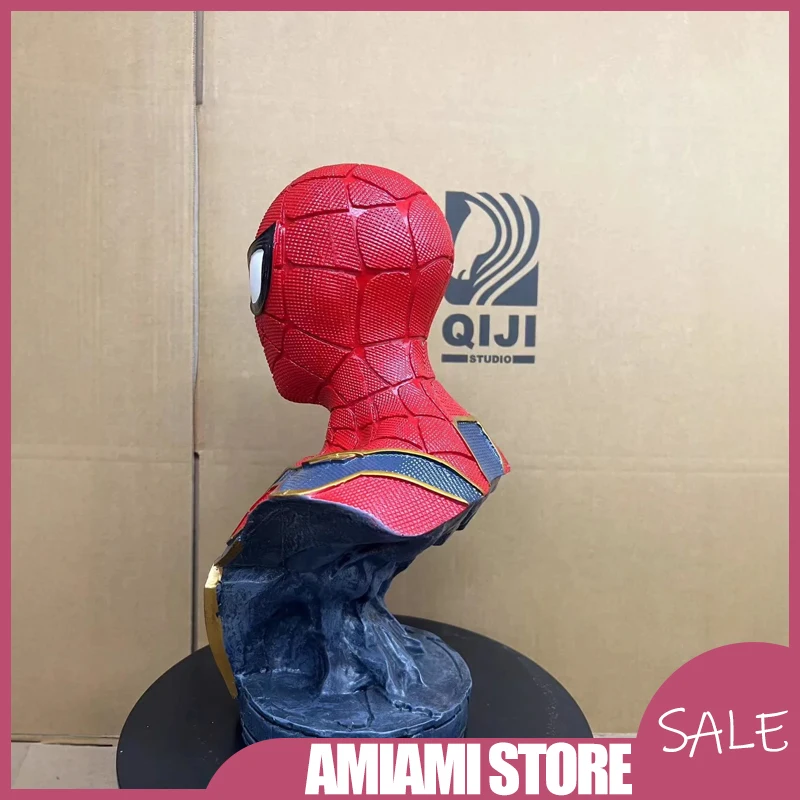 36 см весы Человек-паук GK бюст Marvel Мстители статуя из смолы Премиум Коллекционная фигурка украшение для рабочего стола подарки на день рождения игрушка для детей
36 см весы Человек-паук GK бюст Marvel Мстители статуя из смолы Премиум Коллекционная фигурка украшение для рабочего стола подарки на день рождения игрушка для детей