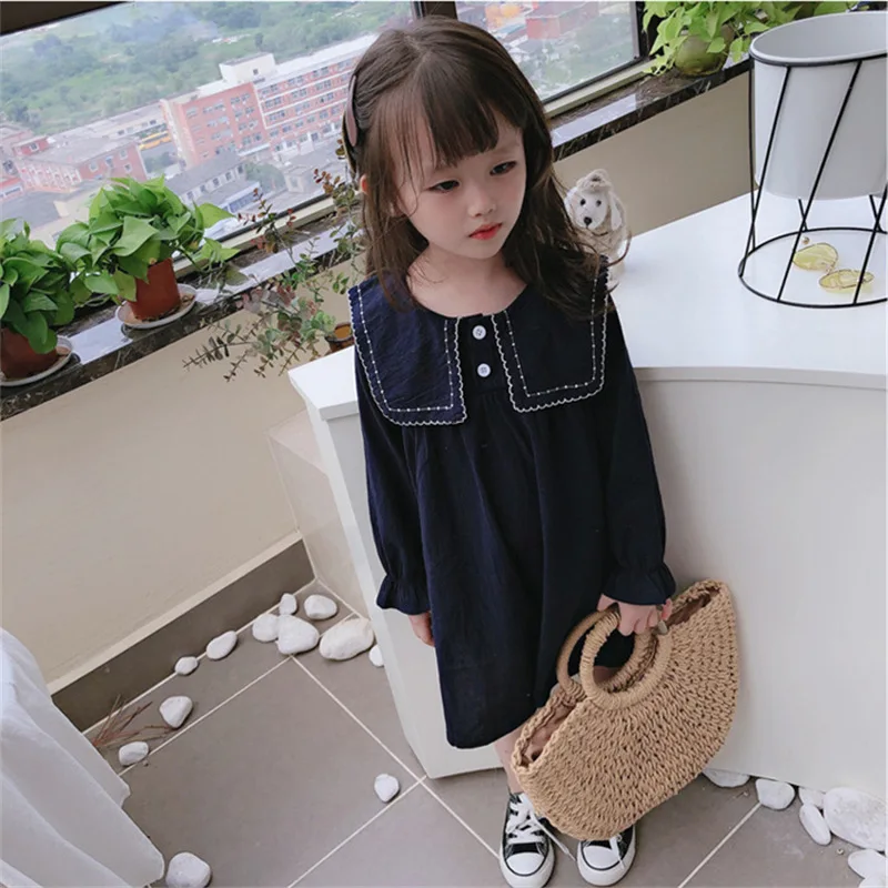 Girls' Skirt Preppy Style Long Sleeve Dress Princess Dress25Autumn New Fashion Foreign Trade Children's Clothing Wholesale3-8Yea
Girls' Skirt Preppy Style Long Sleeve Dress Princess Dress25Autumn New Fashion Foreign Trade Children's Clothing Wholesale3-8Yea