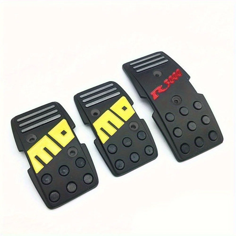 Aluminum Racing Pedal Set, Gas Brake Clutch, Anti Slip Wear Resistant, For Manual Transmission, P D&S, Gift For Car Lovers
Aluminum Racing Pedal Set, Gas Brake Clutch, Anti Slip Wear Resistant, For Manual Transmission, P D&S, Gift For Car Lovers