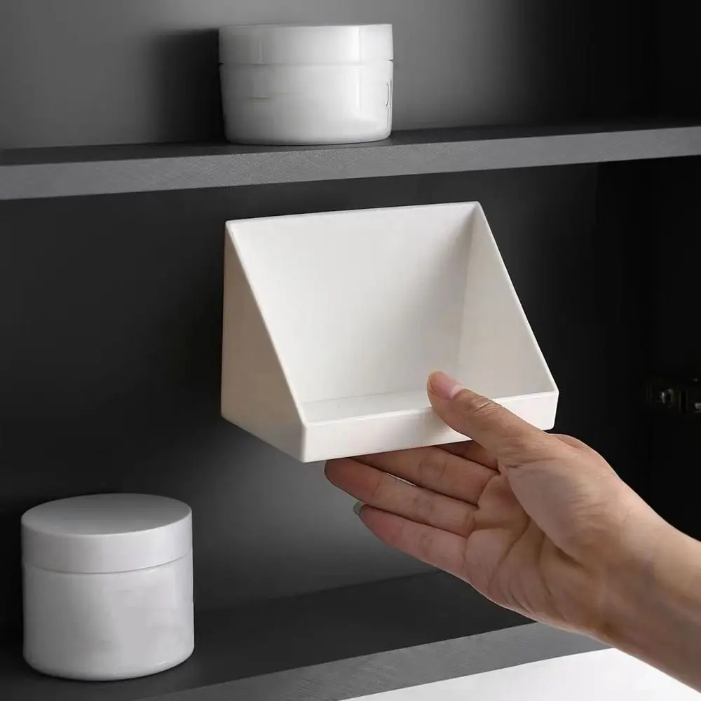 Plastic Mirror Cabinet Organizer Wall Mounted White/Transparent Oblique Opening Storage Box Space Saving Perforated Free
Plastic Mirror Cabinet Organizer Wall Mounted White/Transparent Oblique Opening Storage Box Space Saving Perforated Free