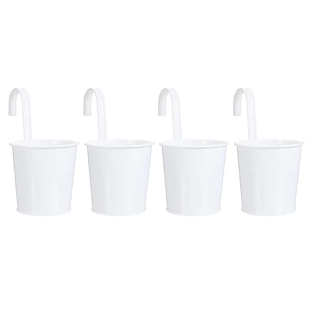 4 Pcs Tin Hook Flower Pot Balcony Flowerpot Hanging Buckets Garden Pots Gardening Bonsai Plant Mini Home Decoration Terrarium
4 Pcs Tin Hook Flower Pot Balcony Flowerpot Hanging Buckets Garden Pots Gardening Bonsai Plant Mini Home Decoration Terrarium