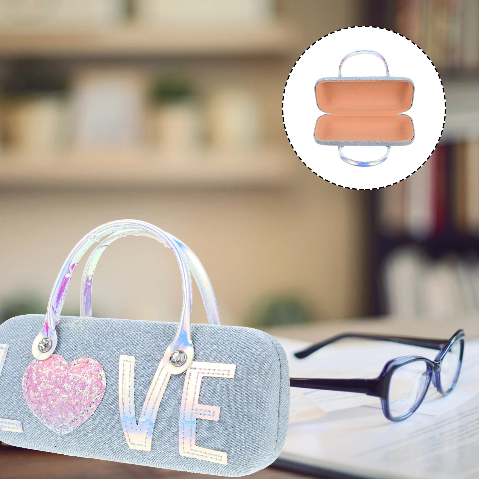 Glasses Case Handheld Kids Portable Children Sunglasses Box PU Metal Durable Lightweight Travel Storage Solution Gift
Glasses Case Handheld Kids Portable Children Sunglasses Box PU Metal Durable Lightweight Travel Storage Solution Gift