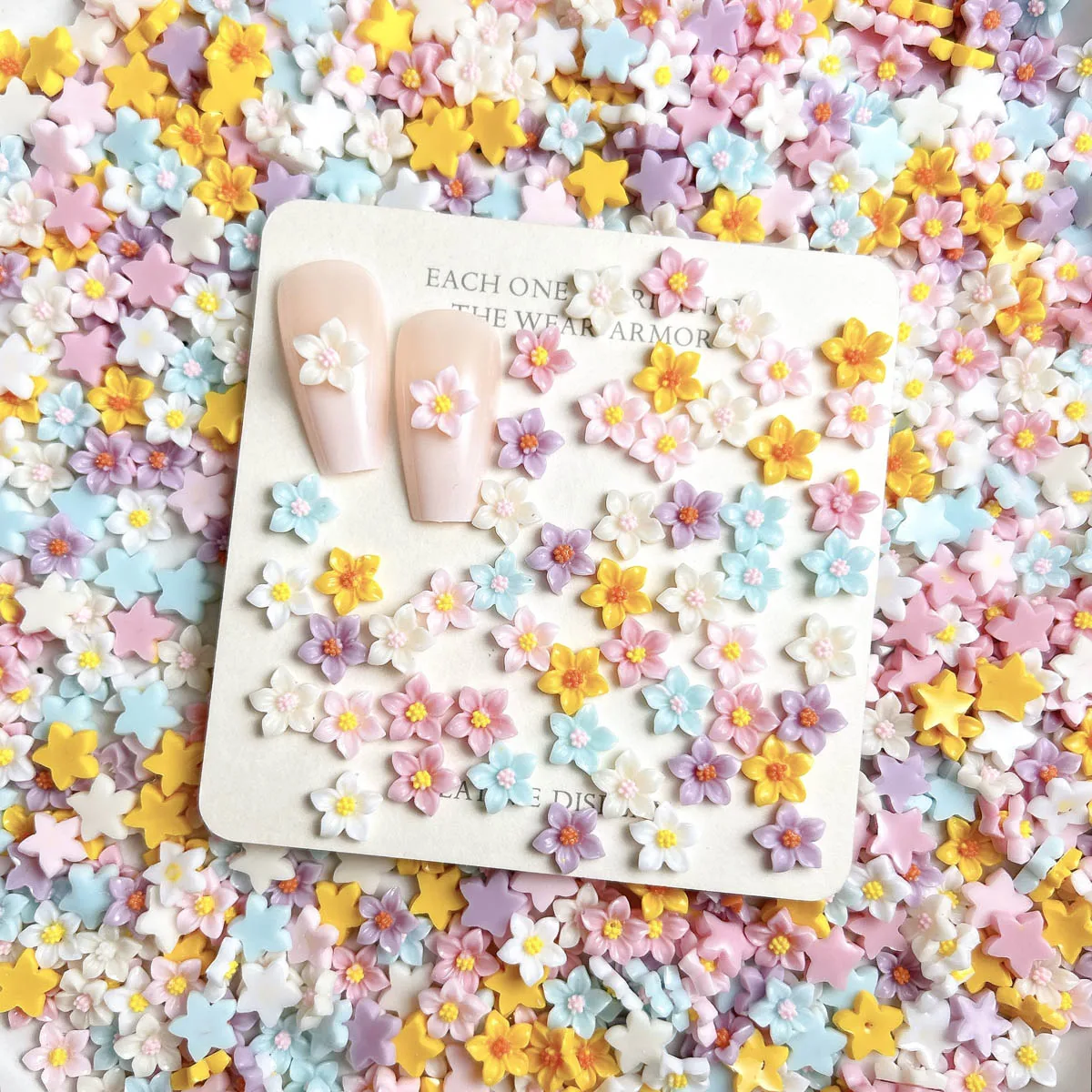 60PCS Creative Realistic Colorful Flowers Nail Charms 3D Minimalist Kawaii Daisy Resin Blossoms Nail Art Decorations DIY Nails
60PCS Creative Realistic Colorful Flowers Nail Charms 3D Minimalist Kawaii Daisy Resin Blossoms Nail Art Decorations DIY Nails