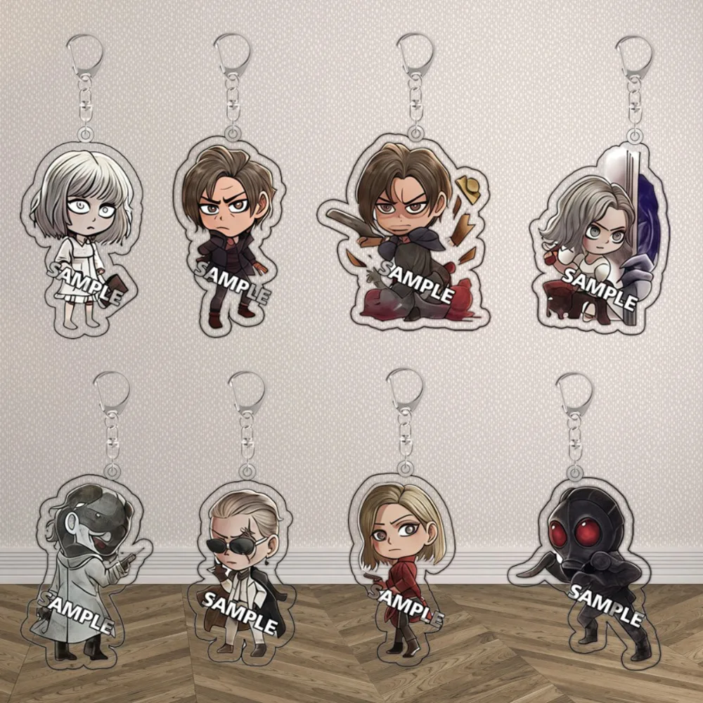 For RE Series Game Peripheral Leon Ashley Ada Jack Acrylic KeyChain Custom Cartoon Cute Backpack Pendant Exquisite Festival Gift
For RE Series Game Peripheral Leon Ashley Ada Jack Acrylic KeyChain Custom Cartoon Cute Backpack Pendant Exquisite Festival Gift