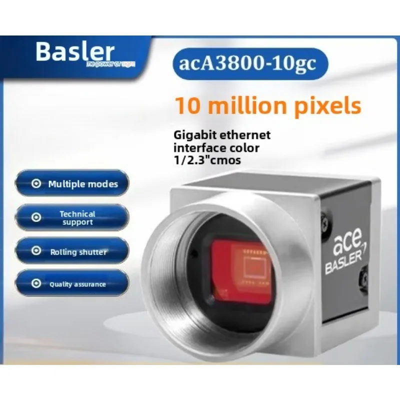Basler Industrial Camera Basler Visual Camera Genuine Original 10 Million Pixels AcA3800-10gm AcA3800-10gc
Basler Industrial Camera Basler Visual Camera Genuine Original 10 Million Pixels AcA3800-10gm AcA3800-10gc