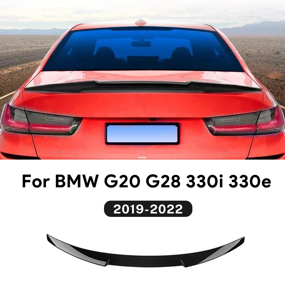 M4 Style Rear Wing Trunk Lip Spoiler for BMW 3 Series G20 G28 2019-2022 330i 330e Replacement Rear Fixed Wing Diffuser
M4 Style Rear Wing Trunk Lip Spoiler for BMW 3 Series G20 G28 2019-2022 330i 330e Replacement Rear Fixed Wing Diffuser
