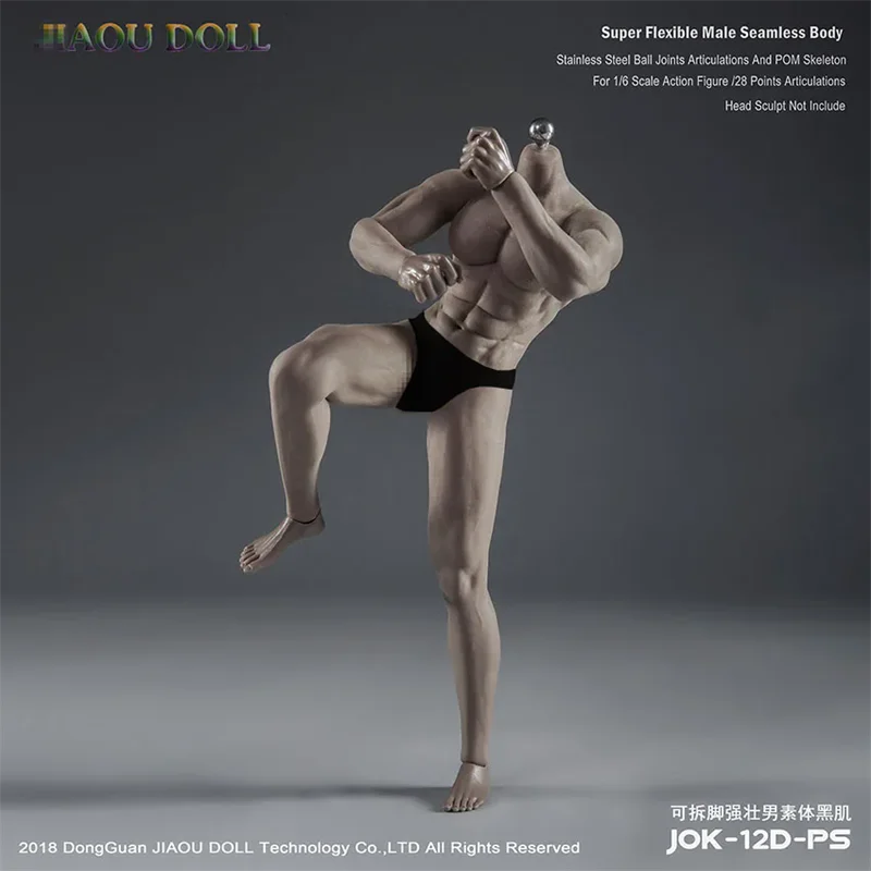 JIAOU DOLL JOK-12D-YS/JOK-12D-BS JOK-12D-PS 1:6 Scale Strong Male Super Flexible Seamless Body With Metal Skeleto Action Figure
JIAOU DOLL JOK-12D-YS/JOK-12D-BS JOK-12D-PS 1:6 Scale Strong Male Super Flexible Seamless Body With Metal Skeleto Action Figure